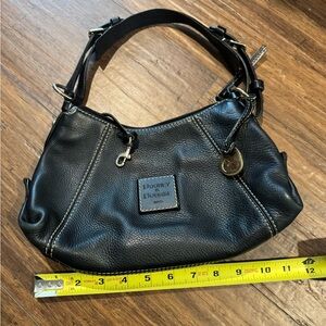 Dooney & Bourke Black Leather Shoulder Bag